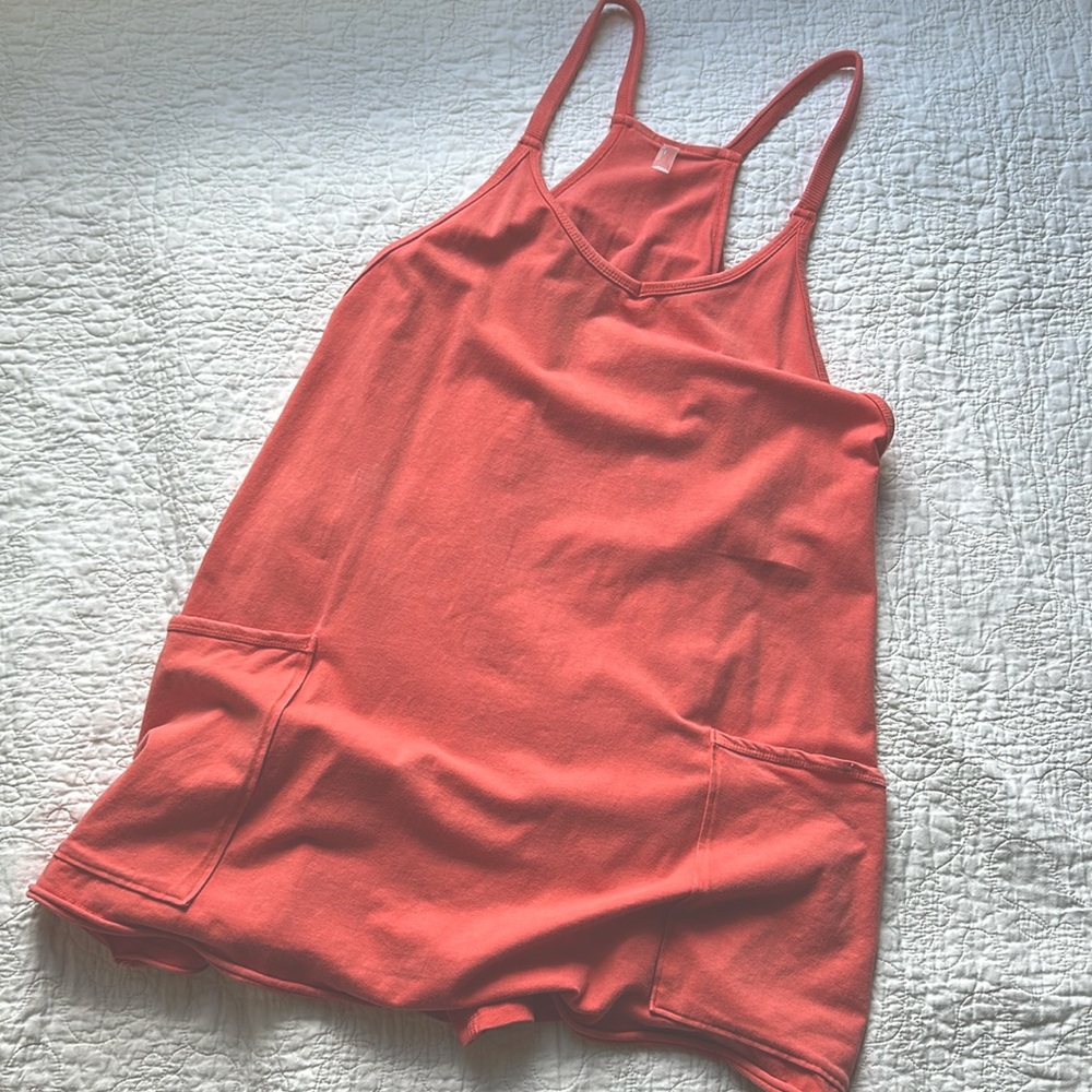 Free people Movement shirt dress built in shorts XS
